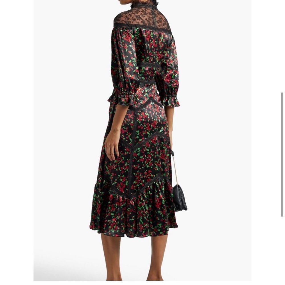 Nwot Valentino lace floral dress - Picture 5 of 12